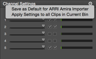 audio channels